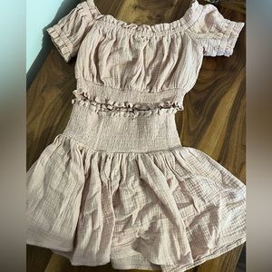 Forever 21 Crop Top and Skirt Set